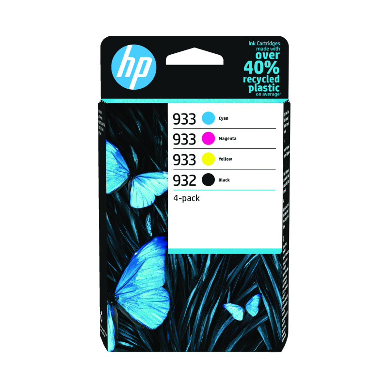 HP+932%2F933AE+Original+Ink+Cartridge+4%2F8.5-ml+CMYK+2-pack+6ZC71AE