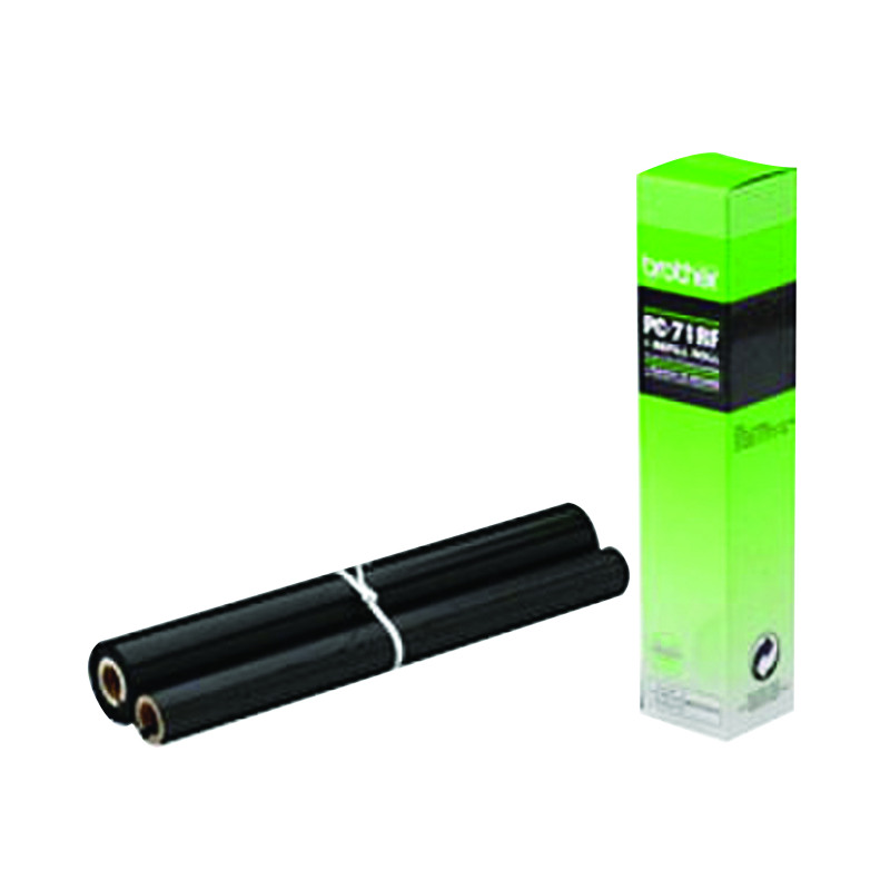 Brother+PC-71RF+Thermal+Transfer+Ribbon+Refill+Black+PC71RF