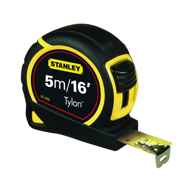 Stanley+Retractable+Tape+Measure+with+Belt+Clip+5+Metre+0-30-696