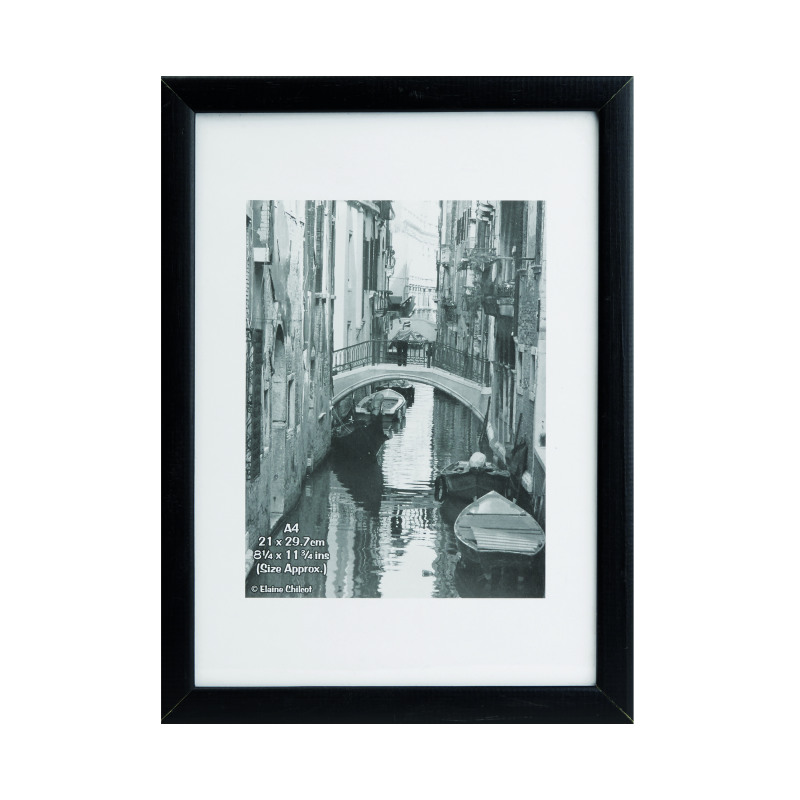 Hampton+Frames+Black+Wood+Certificate+Frame+Non+Glass+KENTA4NG