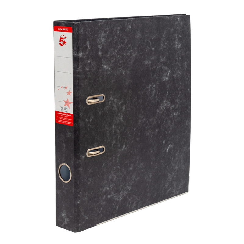 5+Star+Office+Mini+Lever+Arch+File+A4+50mm+Cloud+%28Pack+of+10%29