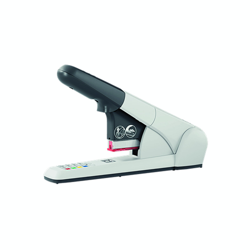 Leitz+Heavy+Duty+Stapler+White%2FGrey+55510084