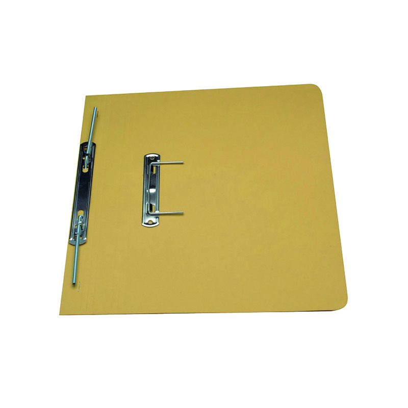 Exacompta+Guildhall+Transfer+Spiral+File+315gsm+Foolscap+Yellow+%28Pack+of+50%29+348-YLW