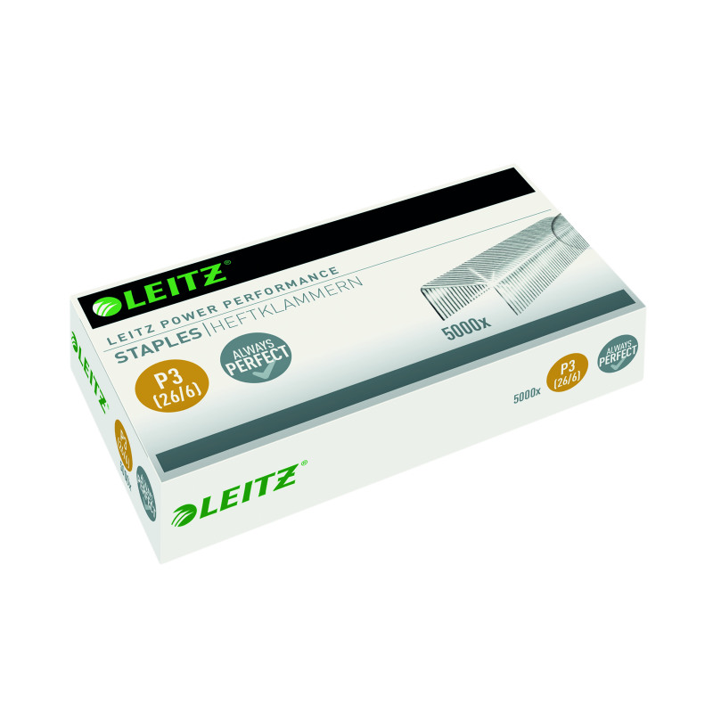 Leitz+P3+26%2F6+Staples+%285000+Pack%29+55721000