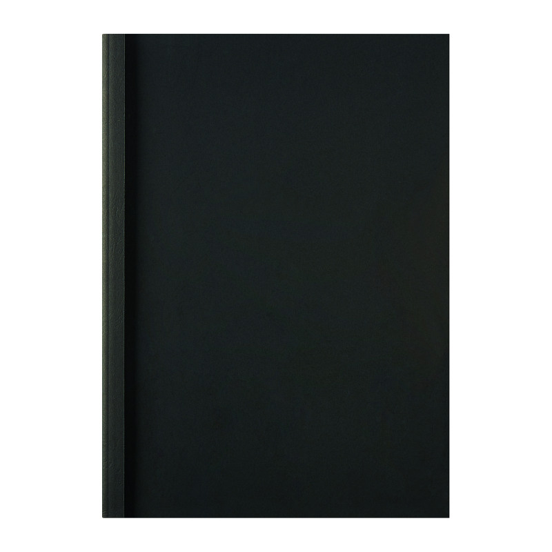 GBC+LeatherGrain+ThermaBind+A4+Cover+1.5mm+Black+%28Pack+of+100%29+IB451607