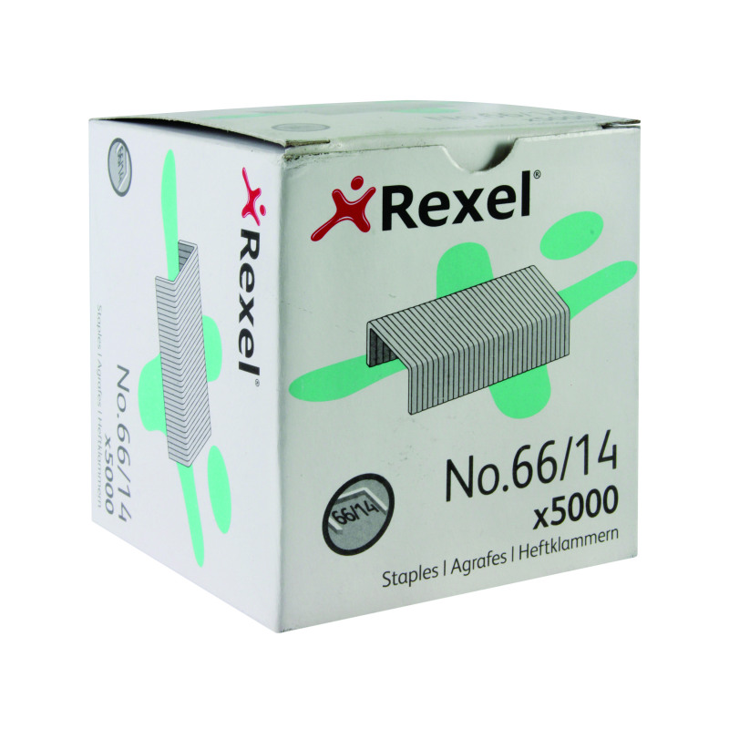 Rexel+No+66+Staples+14mm+%28Pack+of+5000%29+06075