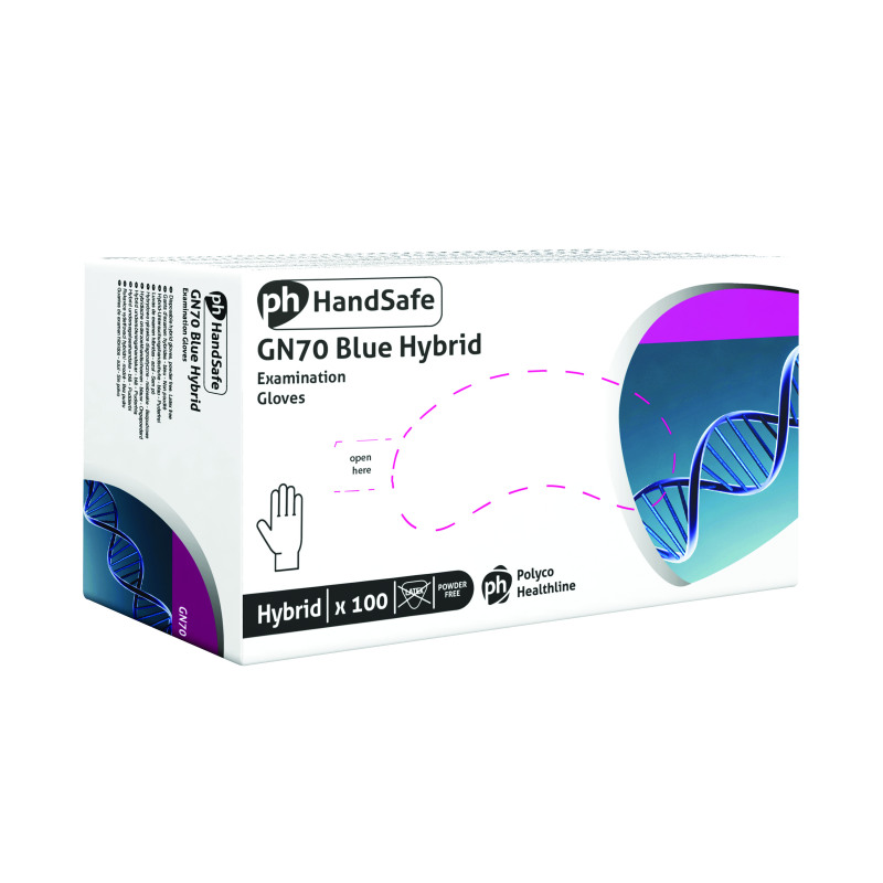 Shield+Vinyl%2FNitrile+Mix+Powder+Free+Gloves+Medium+%28100+Pack%29+GN70