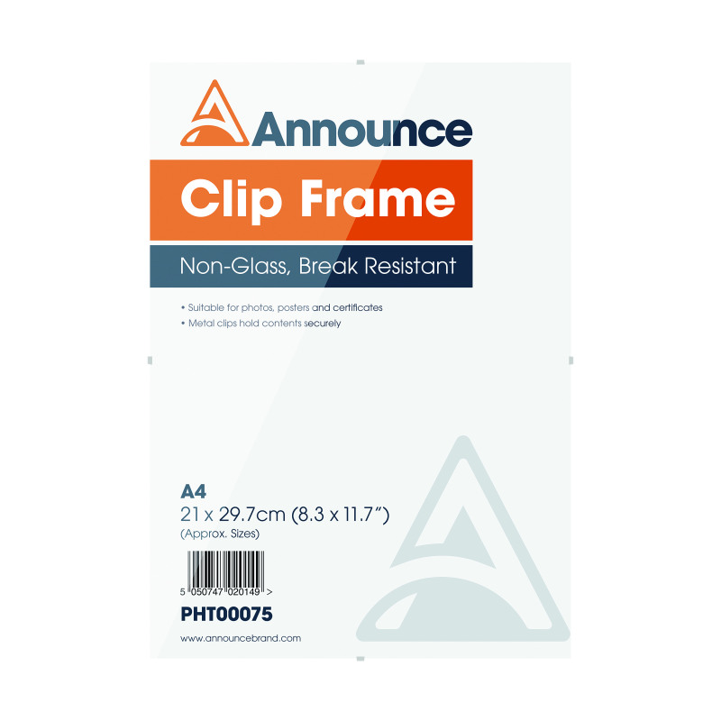 Announce+Metal+Clip+Frame+A4+PHT00075
