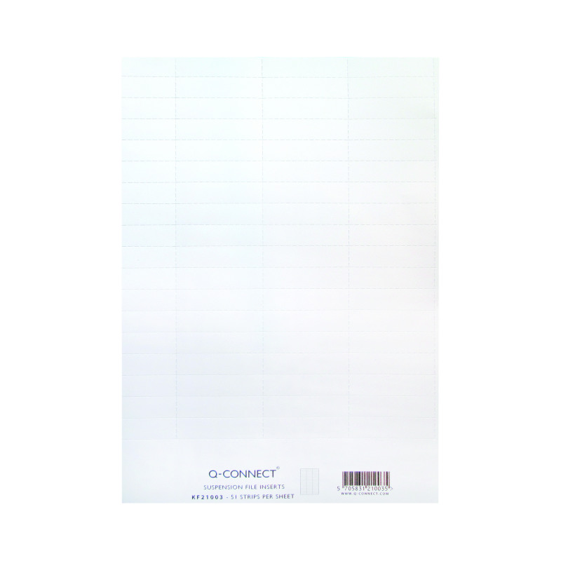 Q-Connect+Suspension+File+Tab+Label+Inserts+White+%28Pack+of+51%29+19601KIN0