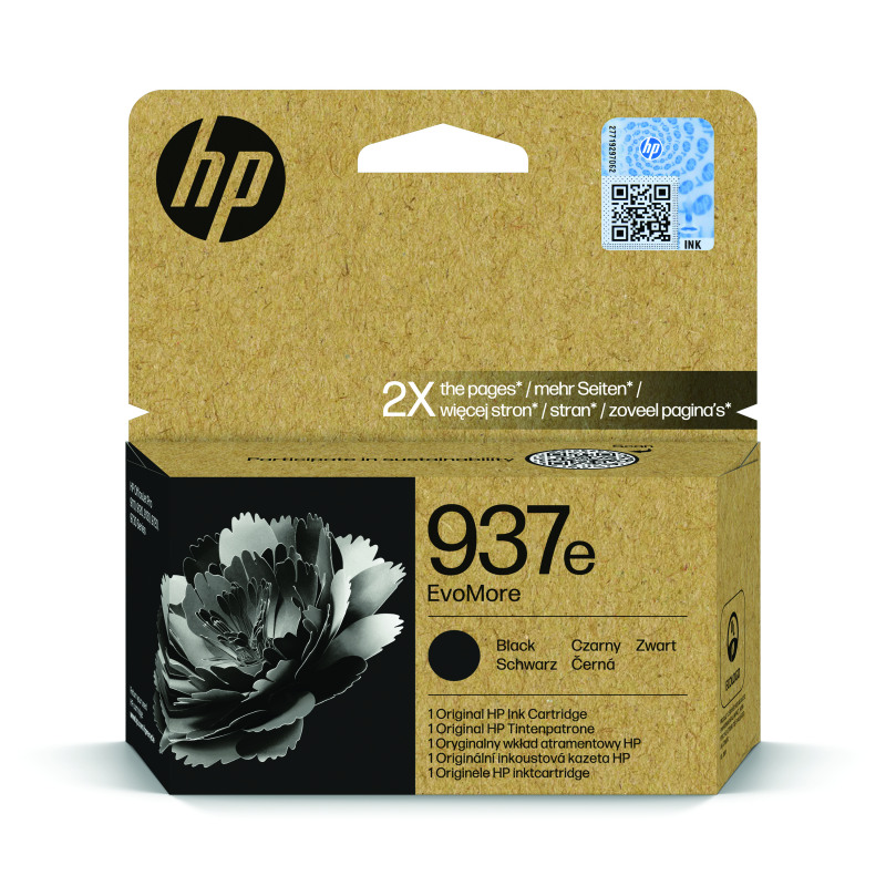 HP+937E+EvoMore+Original+Ink+Cartridge+High+Yield+Black+4S6W9NE