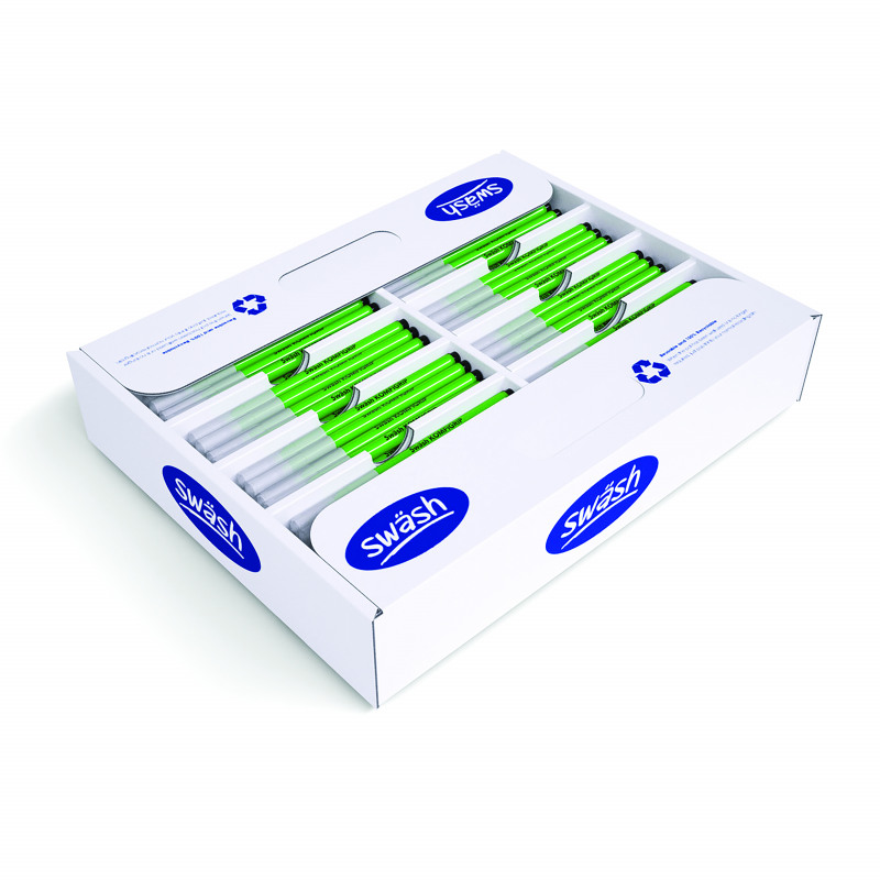 Swash+KOMFIGRIP+Handwriting+Pen+Black+%28Pack+of+300%29+THW300BK