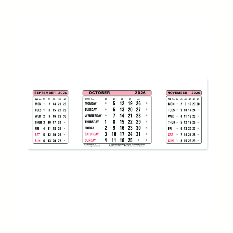 At-A-Glance+Calendar+Refill+2026+3SR26