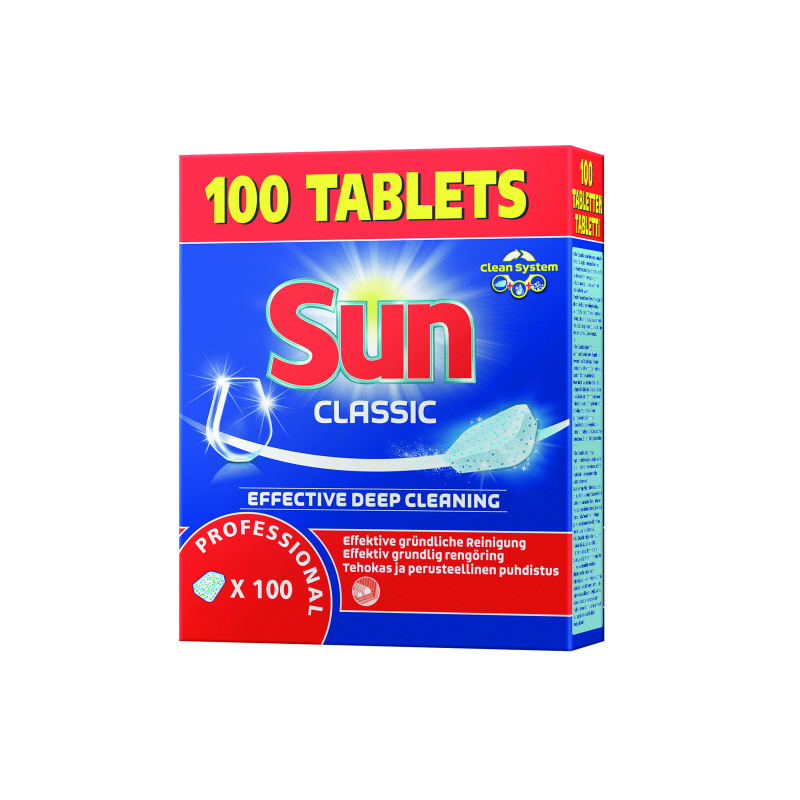 Sun+Professional+Dishwasher+Tablets+%28Pack+of+100%29+101100937