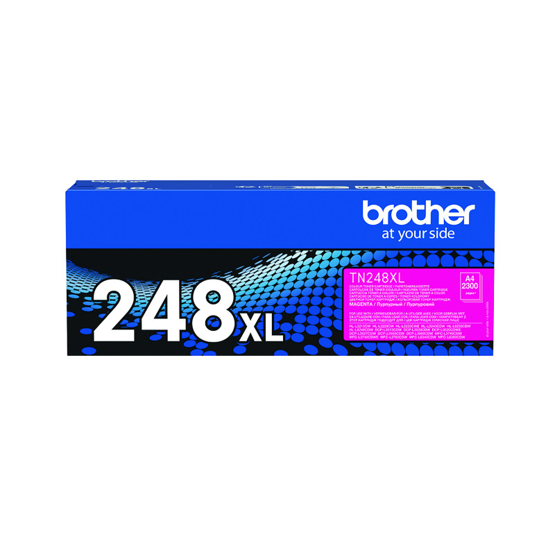 Brother+TN-248XLM+Toner+Cartridge+High+Yield+Magenta+TN248XLM