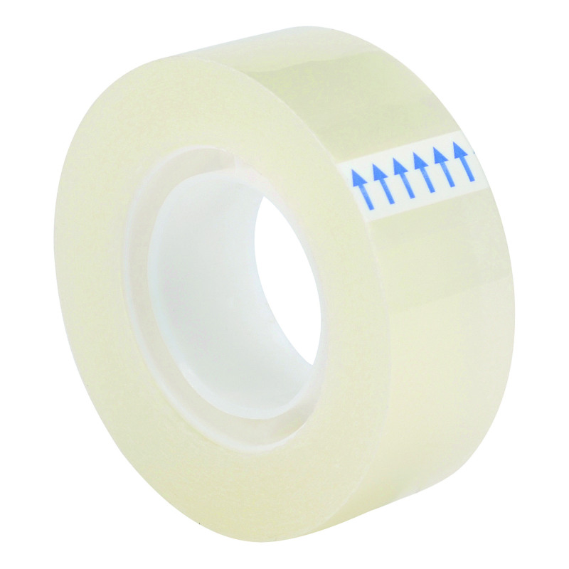 5+Star+Office+Clear+Tape+Roll+Small+Easy-tear+Polypropylene+40+Microns+18mmx33m+%28Pack+of+8%29