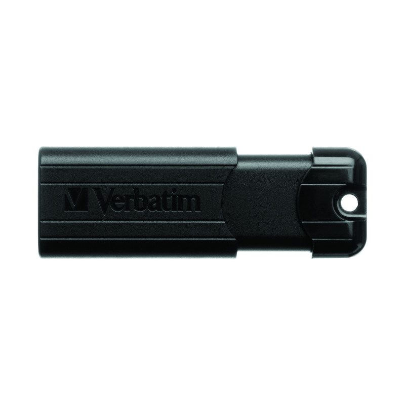 Verbatim+Black+Pinstripe+32GB+USB+3.0+Flash+Drive+49317