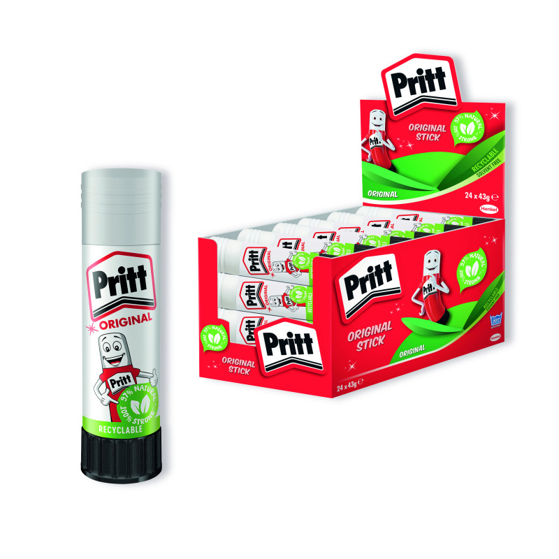 Pritt+Stick+Glue+Stick+43g+%28Pack+of+24%29+1564148