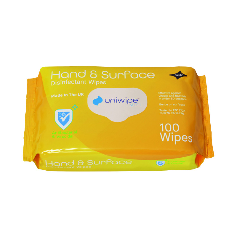 Uniwipe+Hand+and+Surface+Wipes+%28Pack+of+100%29+1025