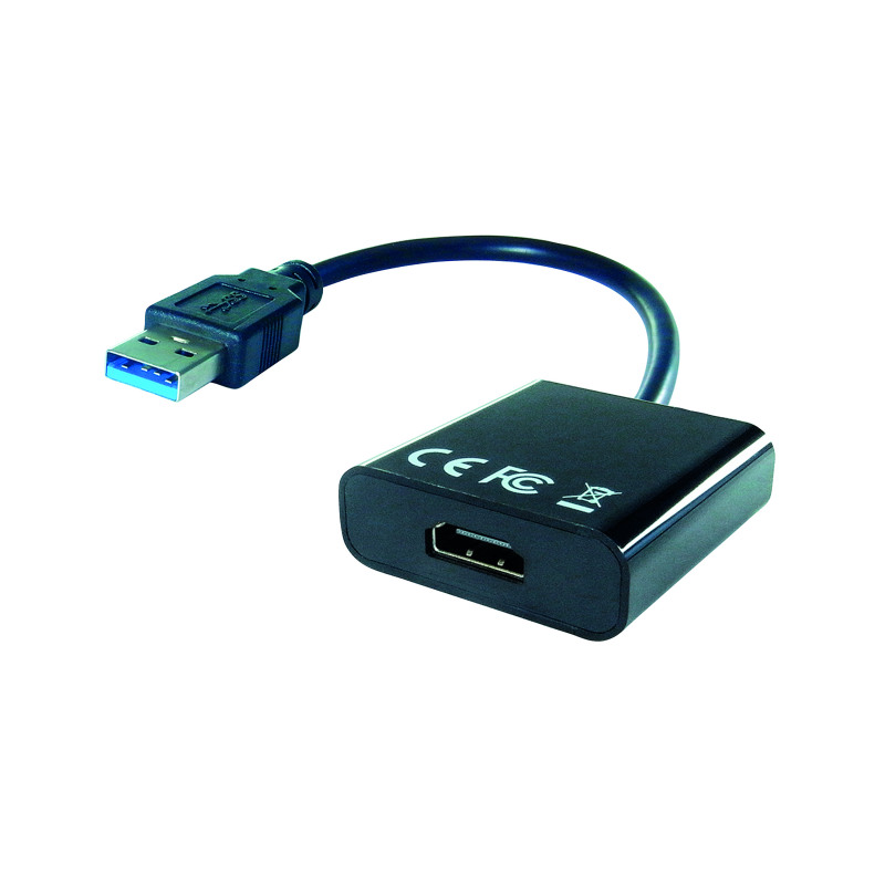 Connekt+Gear+USB+3+to+HDMI+Adapter+A+Male+to+HDMI+Female+26-2984