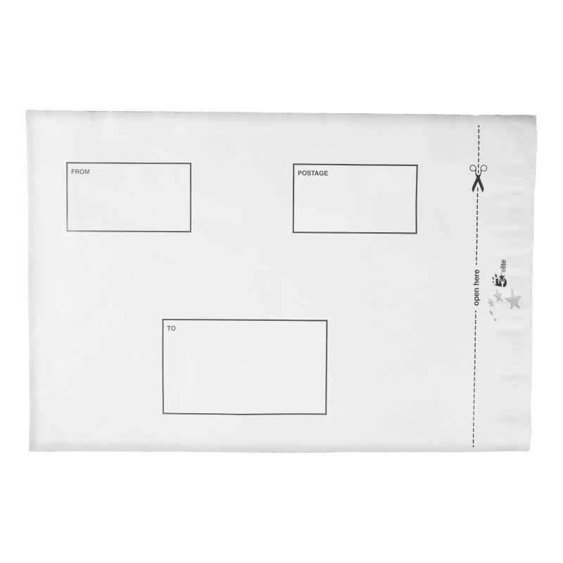 5+Star+Envelopes+Waterproof+Polythene+Peel%2FSeal+Opaque+245x320mm+50mm+Flap+%28Pack+of+100%29