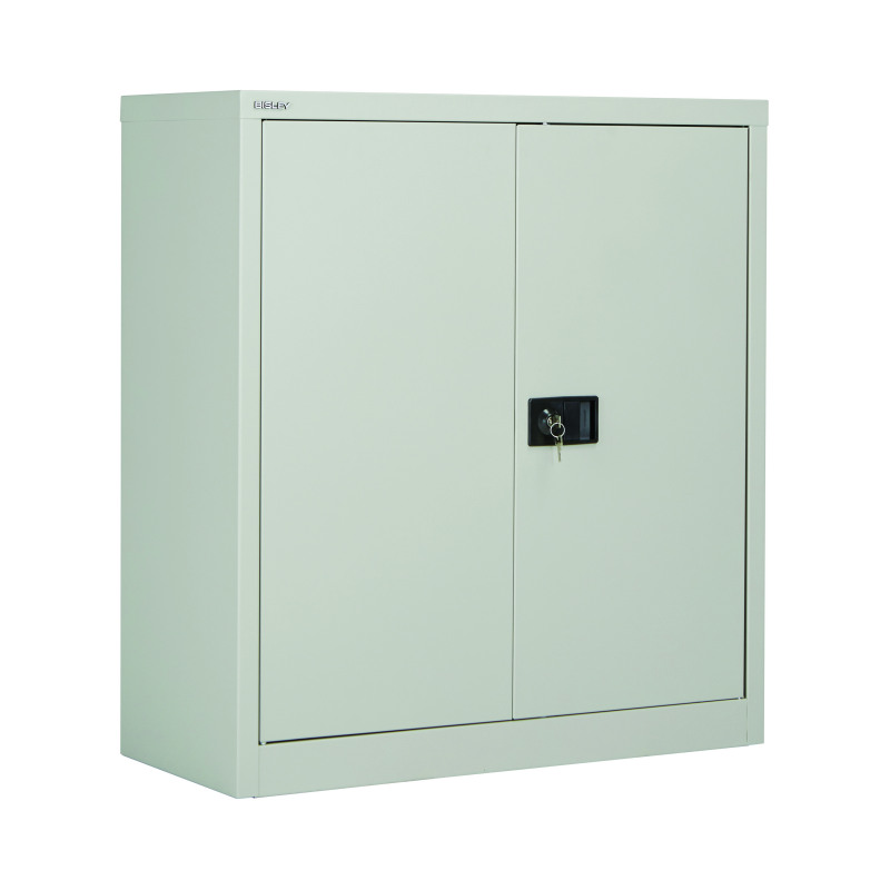 Jemini+2+Door+Stationery+Cupboard+420x960x1005mm+Grey+KF08501