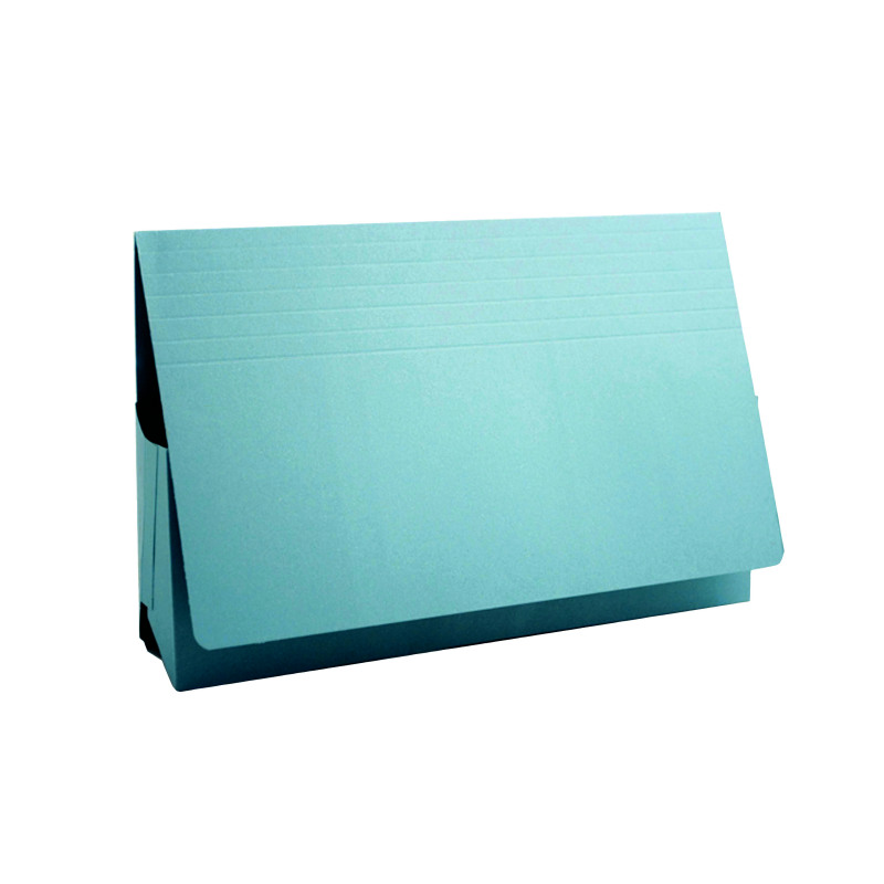 Exacompta+Guildhall+Probate+Document+Wallet+315gsm+Blue+%28Pack+of+25%29+PRW2-BLUE