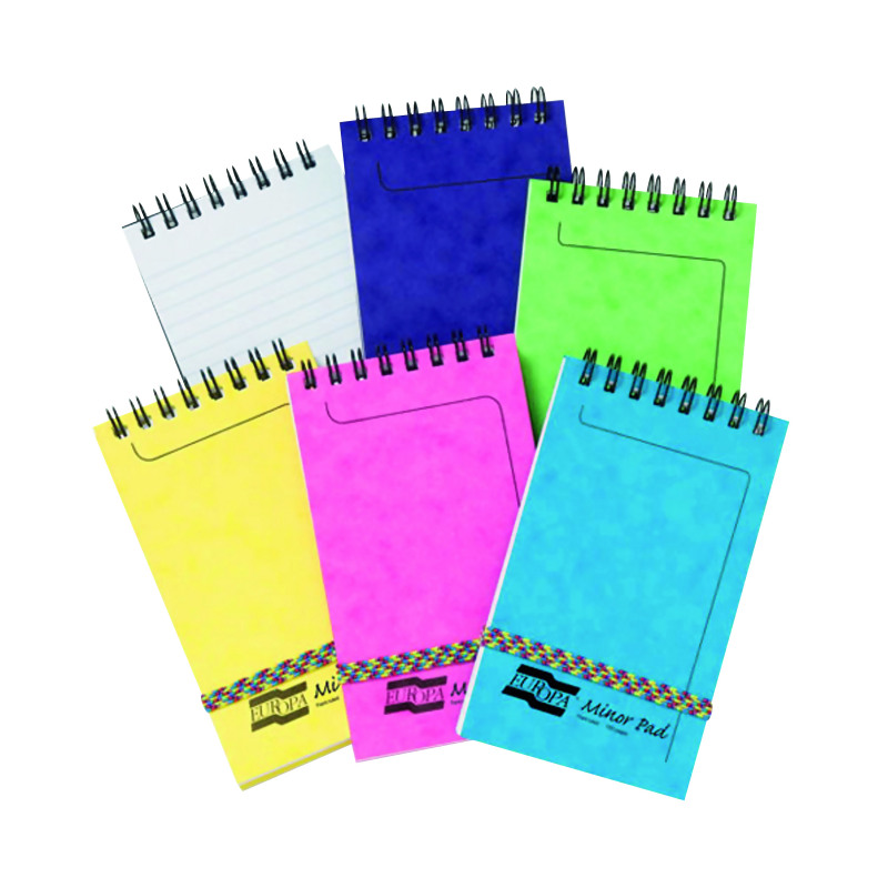 Clairefontaine+Europa+Minor+Notemaker+127x76mm+Assorted+C+%28Pack+of+20%29+3151