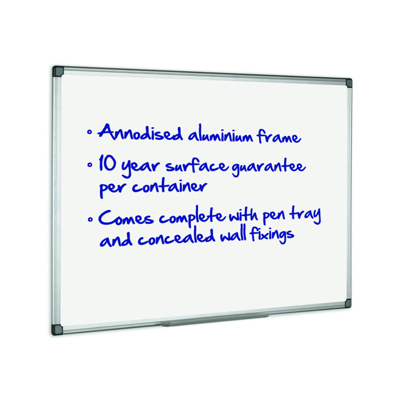 Initiative+Magnetic+Drywipe+Board+Anodised+Aluminium+Frame+With+Clip-on+Pen+Tray+1200x900mm+%284x3%29