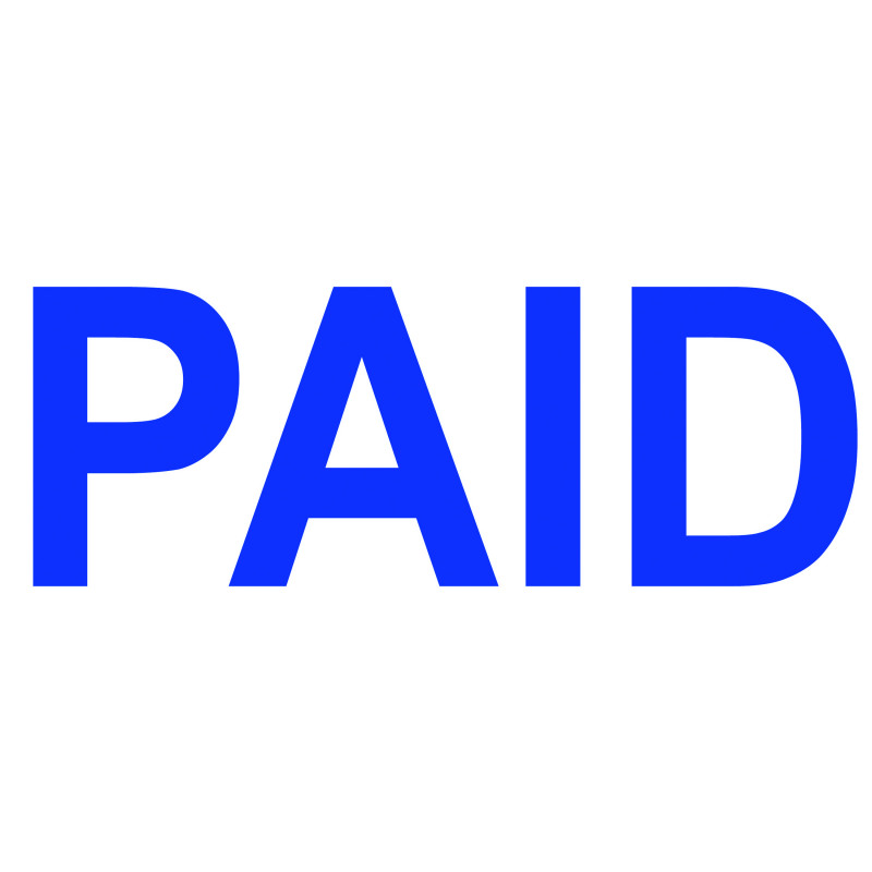 COLOP+Green+Line+Word+Stamp+PAID+Blue+%28Impression+size%3A+38x14mm%29+C144836PAI