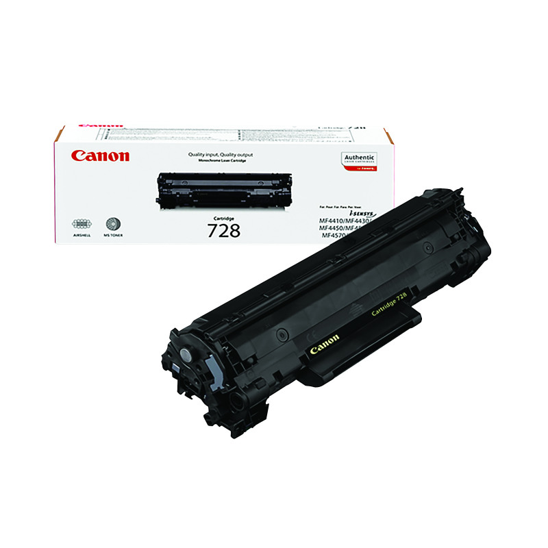 Canon+728+Toner+Cartridge+Black+3500B002