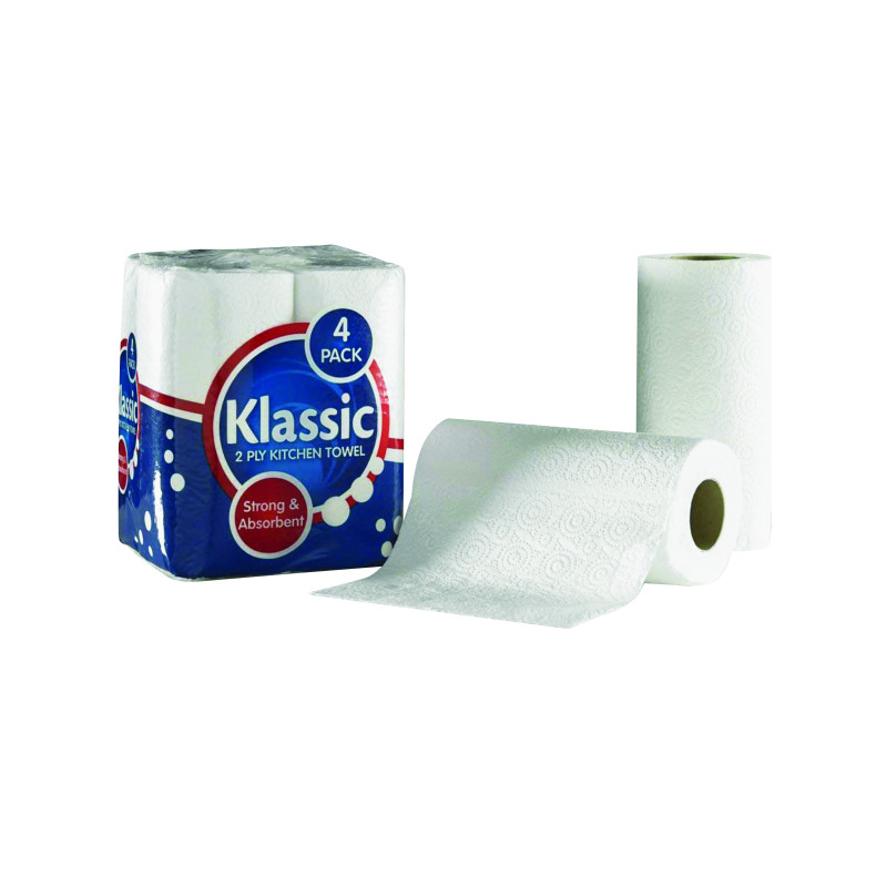 Klassic+Kitchen+Roll+White+%28Pack+of+24%29+1105090
