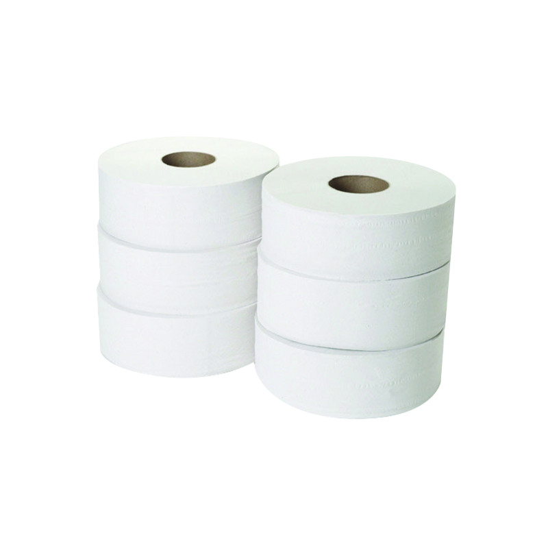 2-Ply+Jumbo+Toilet+Roll+300m+%28Pack+of+6%29+J26300DS