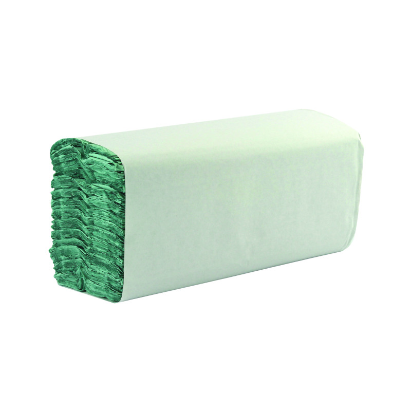 1-Ply+C-Fold+Hand+Towels+Green+%28Pack+of+2640%29+HTG2850