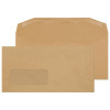 Purely Everyday Mailer Gummed Window Manilla 80gsm DL 110x220 Ref 13810 Pk 1000 *3 to 5 Day Leadtime*