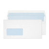 Purely Everyday White Self Seal Wallet Window DL 110x220mm Ref 14884 [Pack 1000] *3 to 5 Day Leadtime*