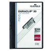 Durable 3mm Black A4 Duraclip File (Pack of 25) 2200/01
