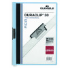 Durable 3mm Black A4 Duraclip File (Pack of 25) 2200/01