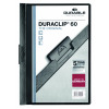 Durable 3mm Black A4 Duraclip File (Pack of 25) 2200/01
