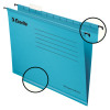 Esselte Classic Foolscap Blue Suspension File Pack of 25 90334