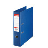 Esselte No. 1 Power Lever Arch File PP Slotted 75mm Spine A4 Blue Ref 811350 [Pack 10]