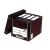 Q-Connect Green and White Business Storage Box 335x400x250mm (Pack of 10) KF21660