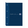 5 Star Office Refill Pad Headbound Feint Ruled 4-Hole Punched 80 Sheets A4 [Pack 10]