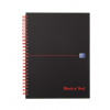 Black n Red A5 Plus Wirebound Hardback Notebook 140 Pages Smart Ruled Pack of 5 846354904