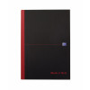 Black n Red A4 Casebound Hardback Notebook Ruled 100080473