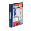 Elba Vision A4 Blue 4 Ring Binder PVC 100080876