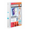 Elba Vision A4 White 4 Ring Binder PVC 100080879