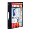 Elba Vision A4 Black 4 Ring Binder PVC 100080881