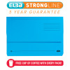 Elba Strongline Foolscap Assorted Document Wallet Pack of 25 100090138