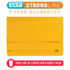 Elba Strongline Foolscap Assorted Document Wallet Pack of 25 100090138