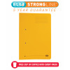 Elba Strongline Foolscap Bordeaux Spring Pocket File Pack of 25 100090149